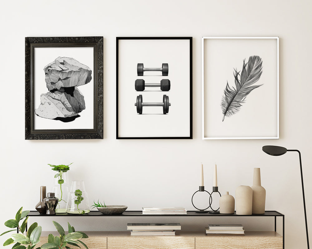 How to create visual balance in a gallery